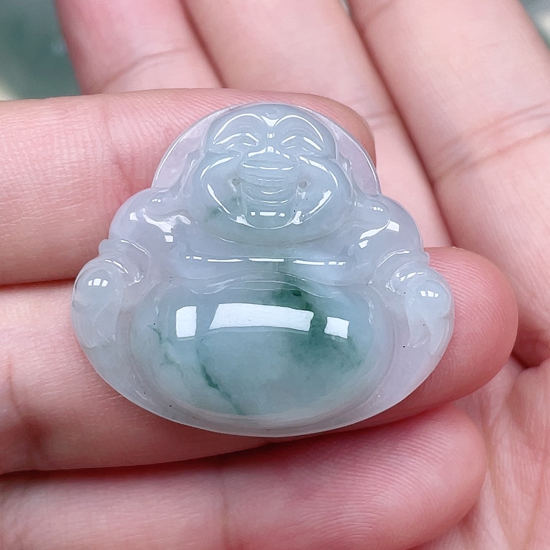 颈饰未镶嵌翡翠佛公