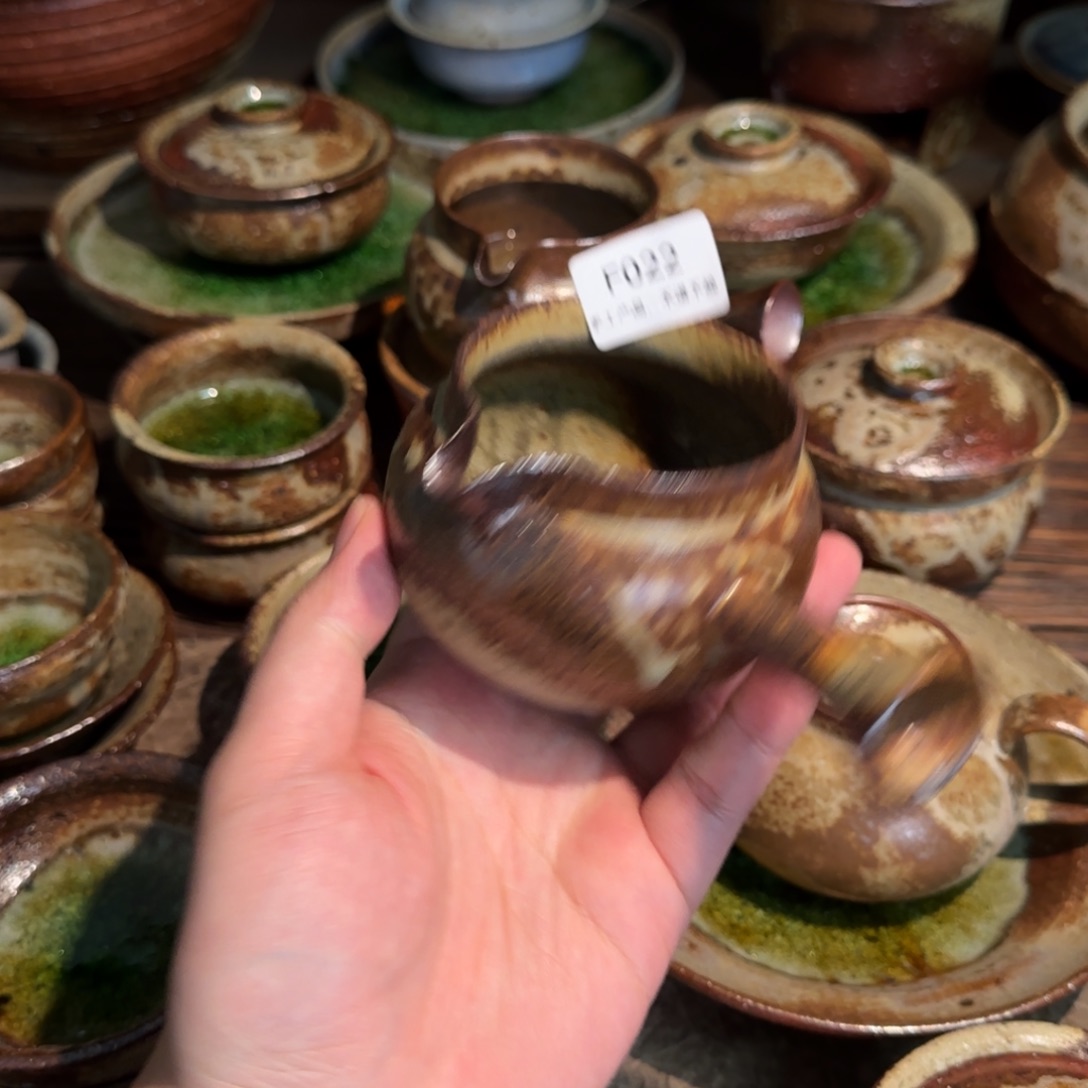 F022破碎感泥料非柴烧跑单禁拍