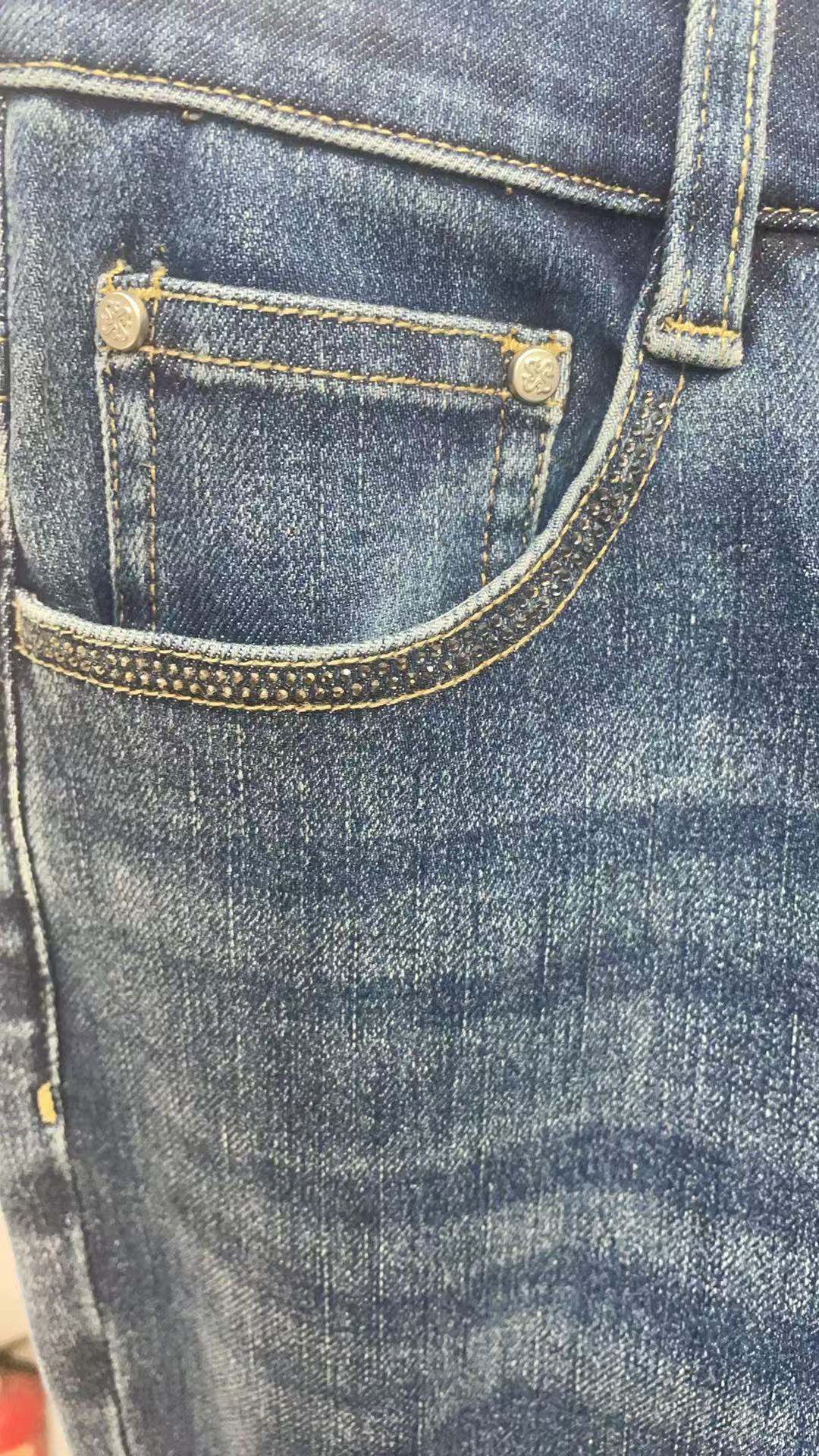 [富贵] 时尚女装夏季百搭喇叭裤DJ666AZ