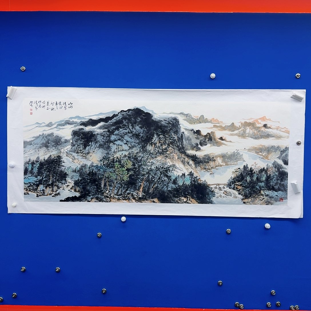 国画多次参加国内外大型展览交流