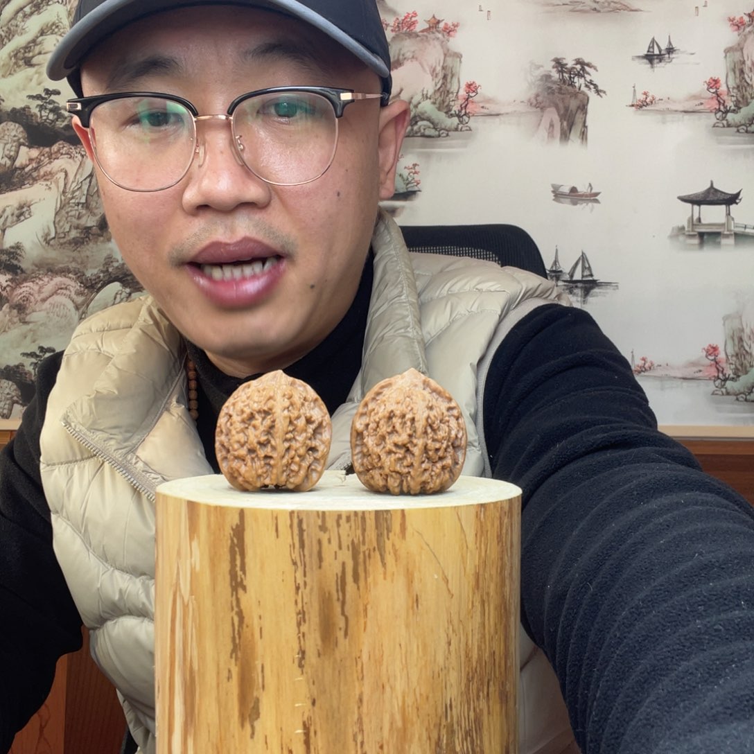 把件文玩核桃满天星