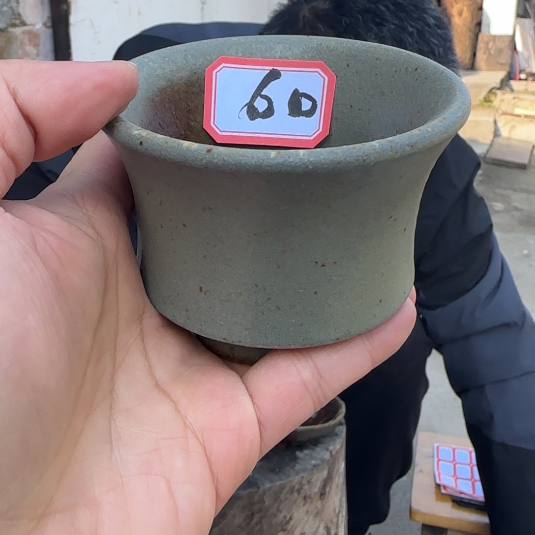 紫砂茶杯柴烧杯杯