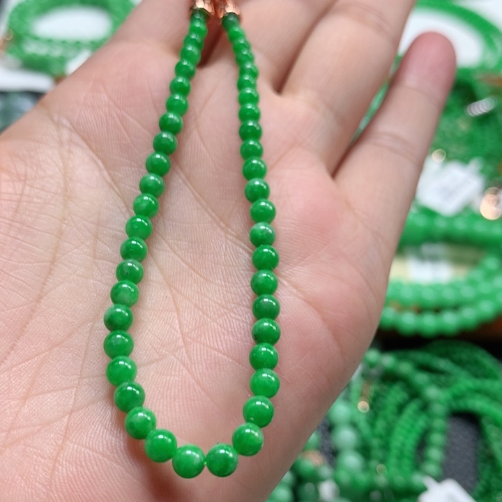 翡翠未镶嵌手链翡翠