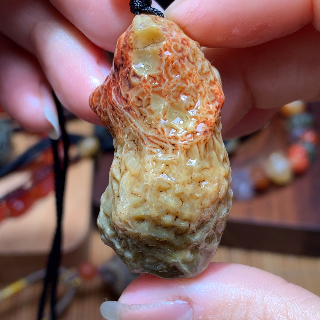 未镶嵌玛瑙/玉髓珠宝半成品