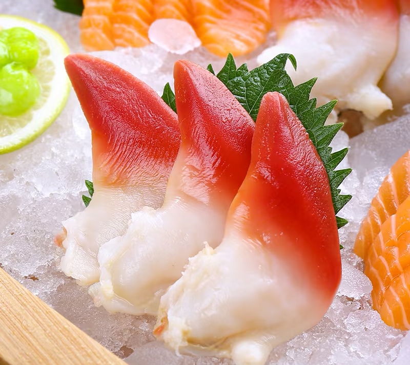 加拿大清水刺身海鲜进口北极贝贝壳大号北极贝顺丰冷链特快发出