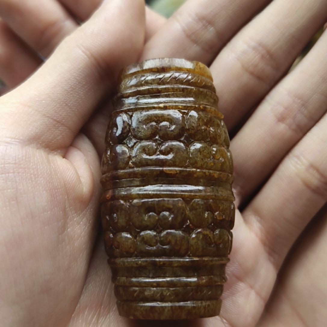 摆件玉润三国精品配件把件挂件