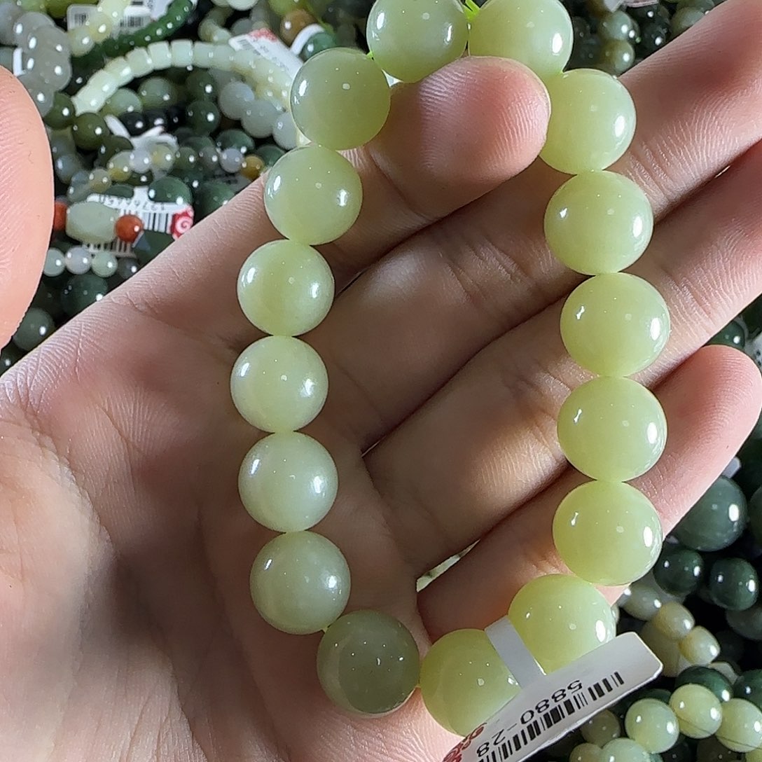 和田玉手链未镶嵌75