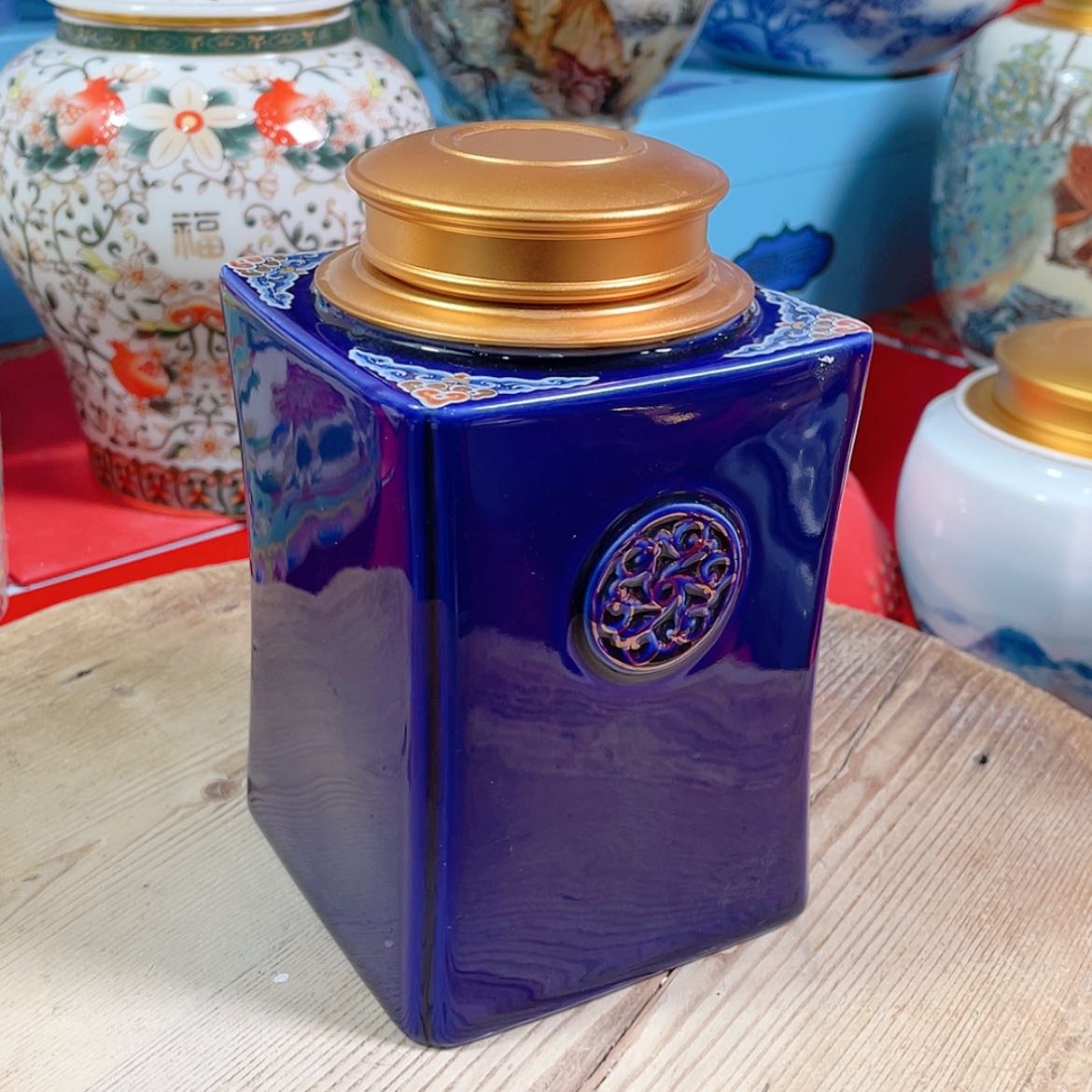 【闪购商品】罐陶瓷茶叶罐密封罐