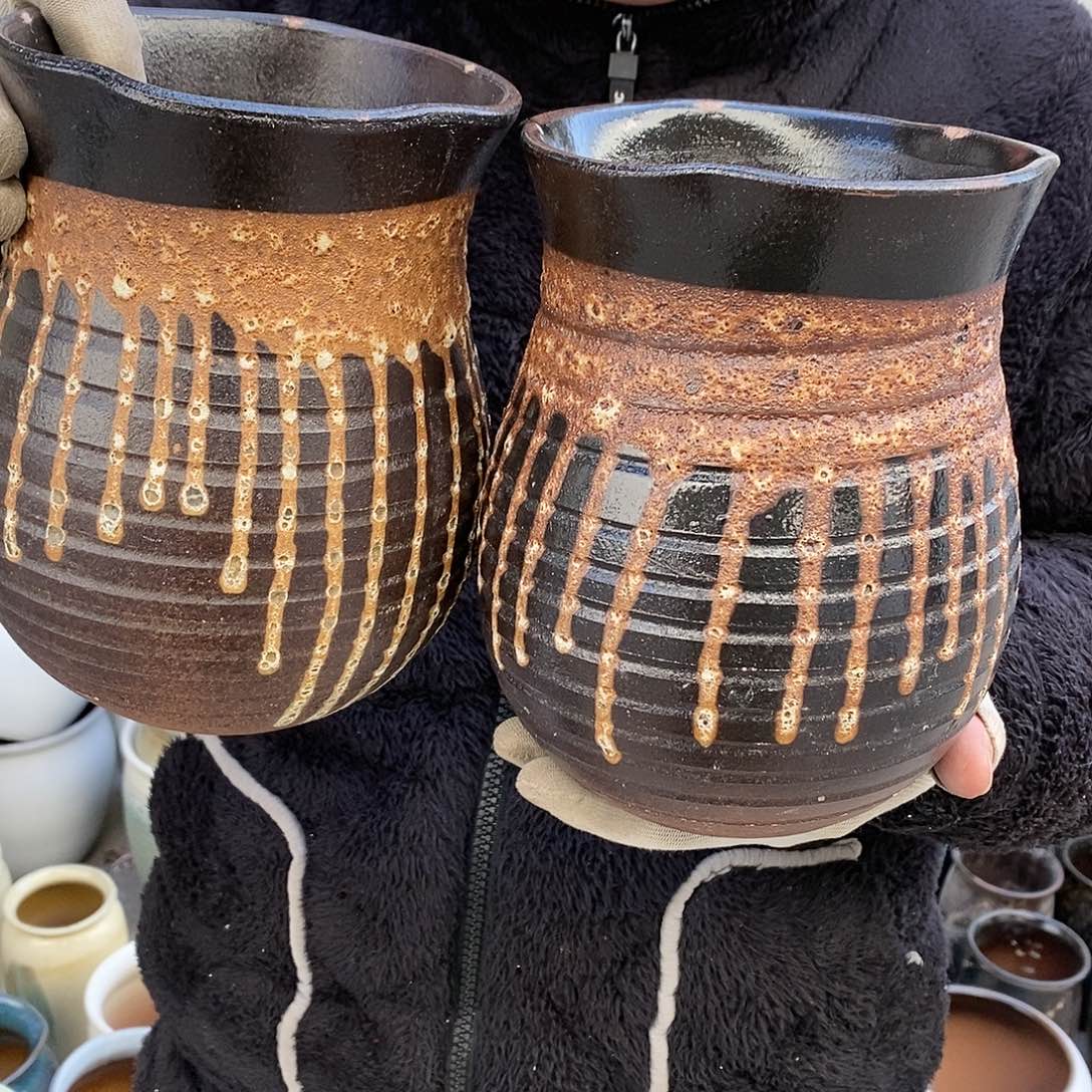 紫砂花盆瑕疵口15高20