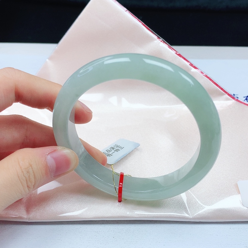 【闪购商品】翡翠手镯未镶嵌天然缅甸a货手镯57+