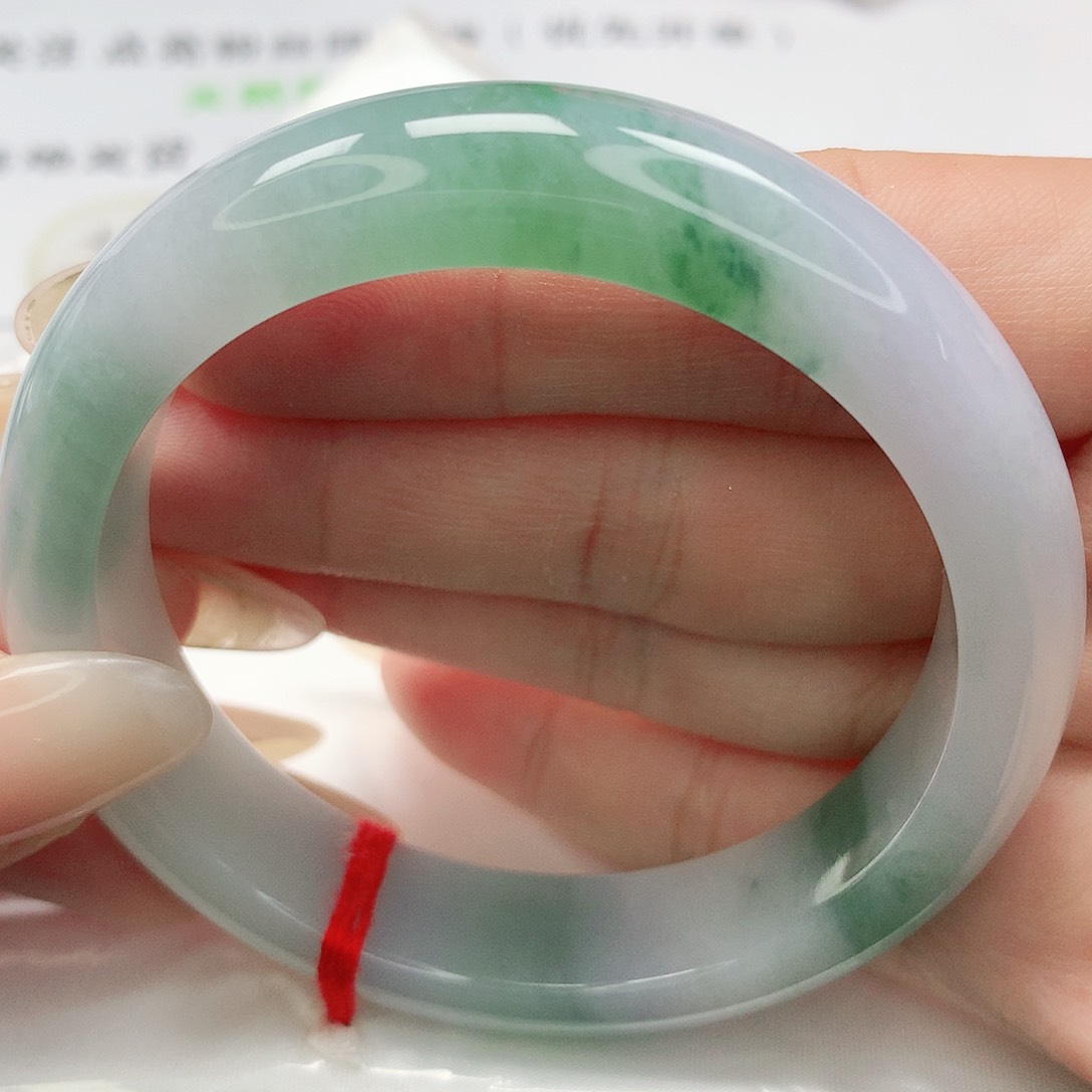 翡翠手镯未镶嵌缅甸天然A货翡翠