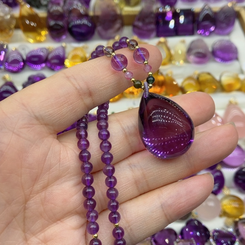 【闪购商品】水晶水晶吊坠未镶嵌