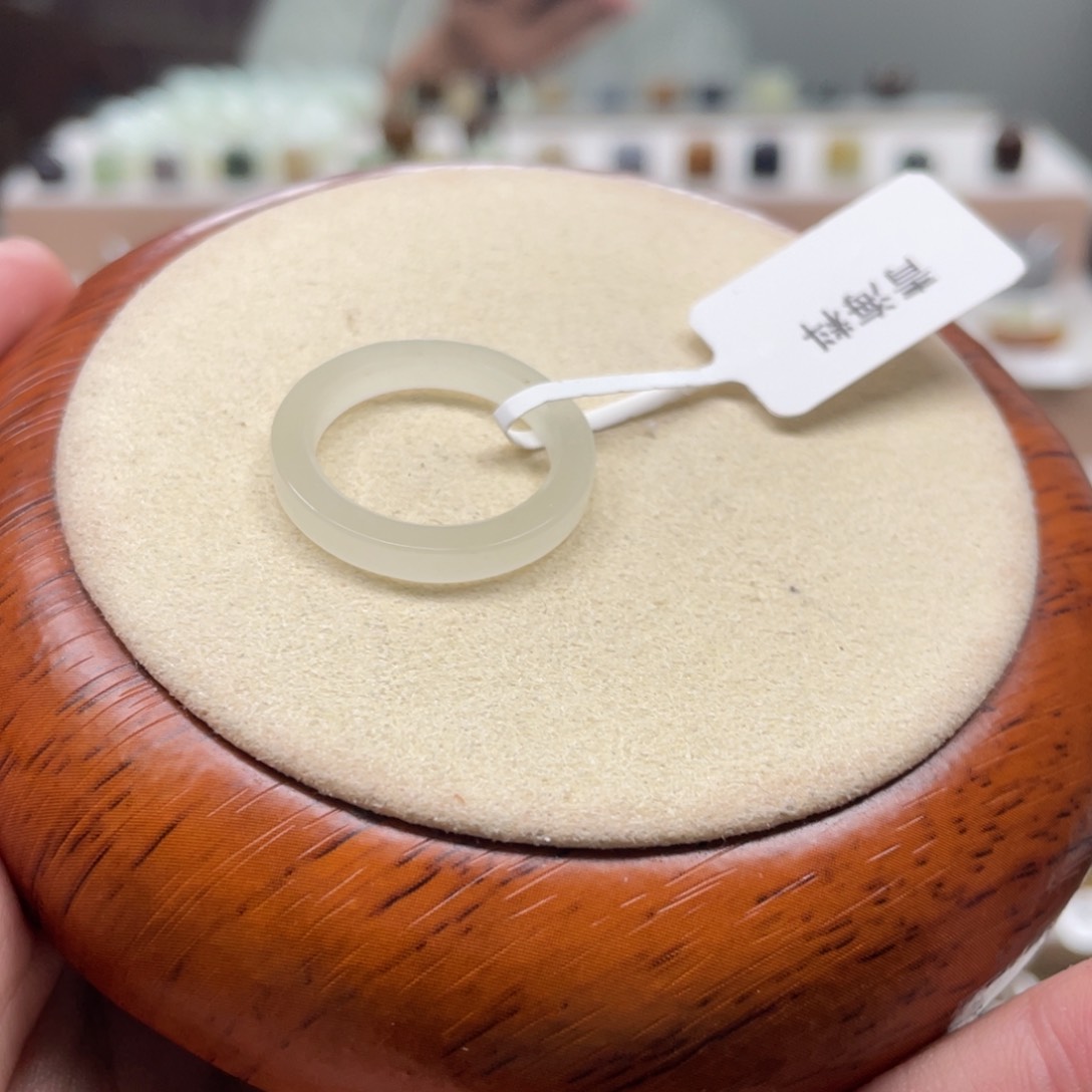 p***+和田玉戒指未镶嵌18.1