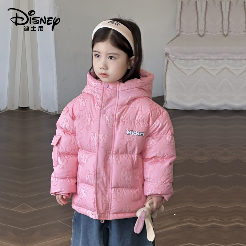 【主播推荐】【顾奈】迪士尼儿童羽绒服蓄热连帽外套XPR4SU093