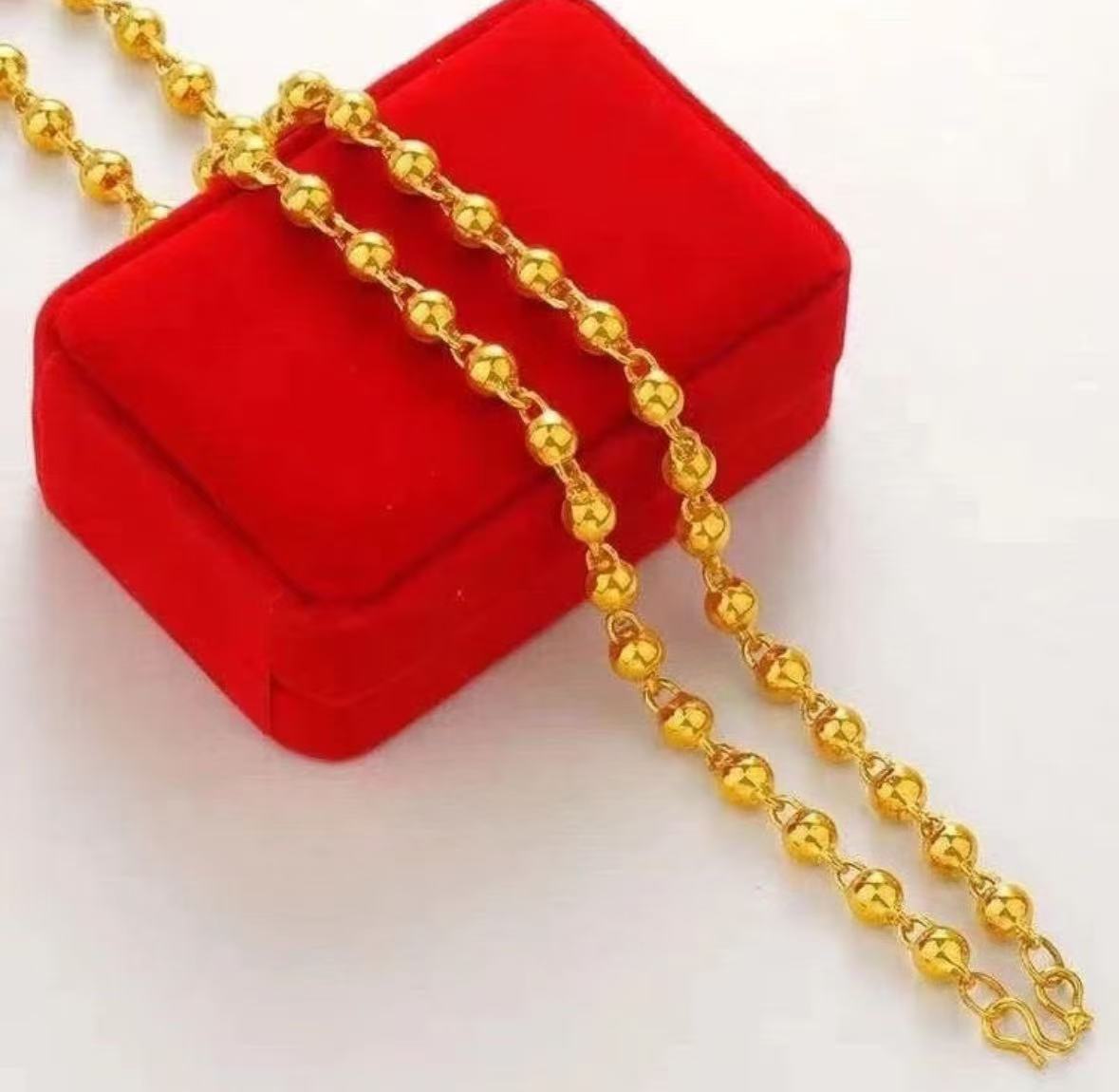 【足金24K】HL26D73时尚设计项链