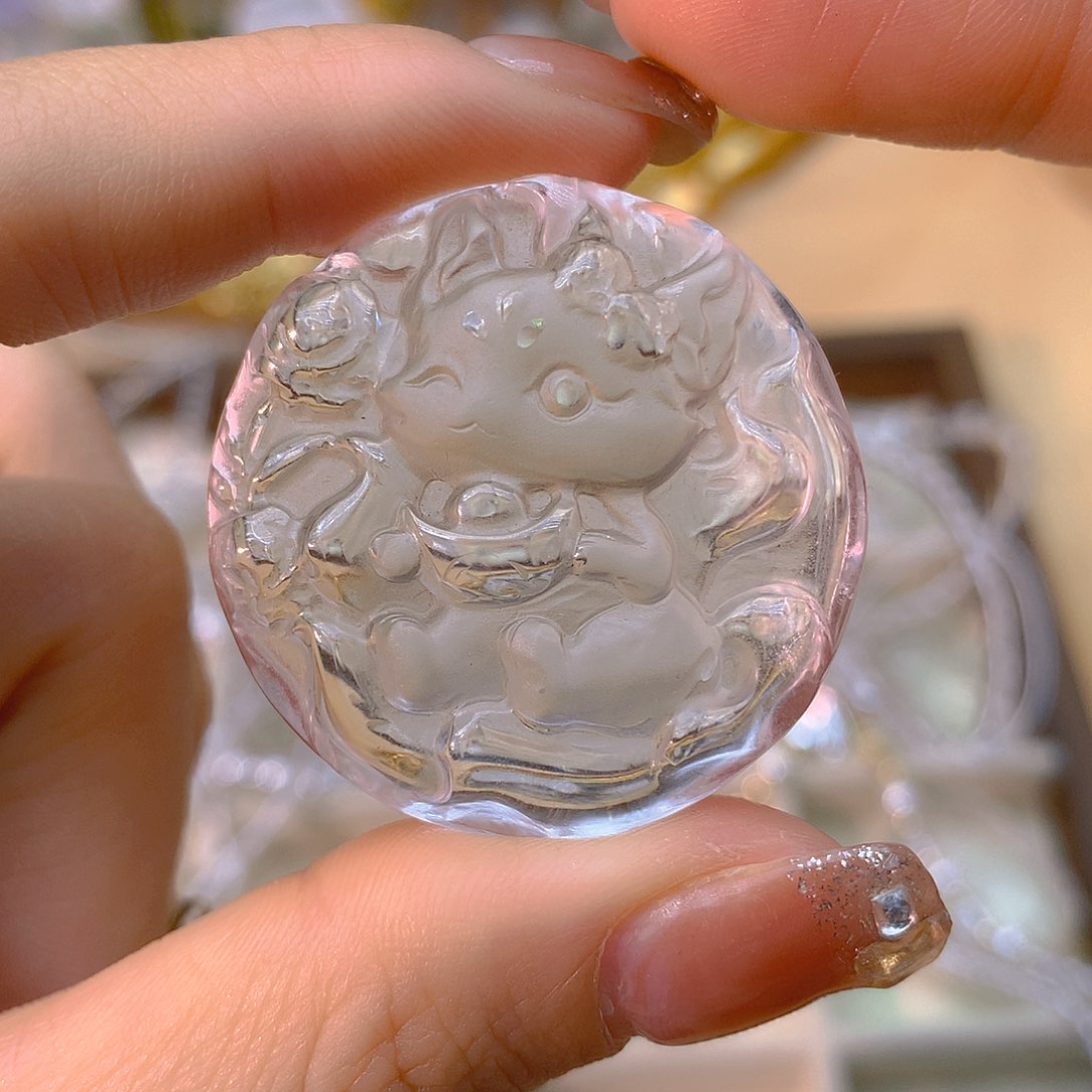 水晶吊坠(不含链)未镶嵌