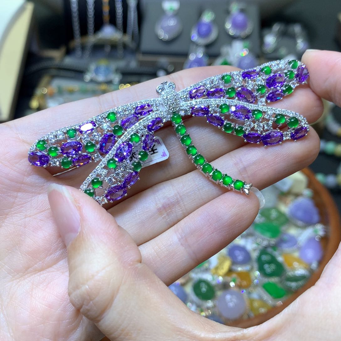 【闪购商品】翡翠颈饰未镶嵌翡翠吊坠项链