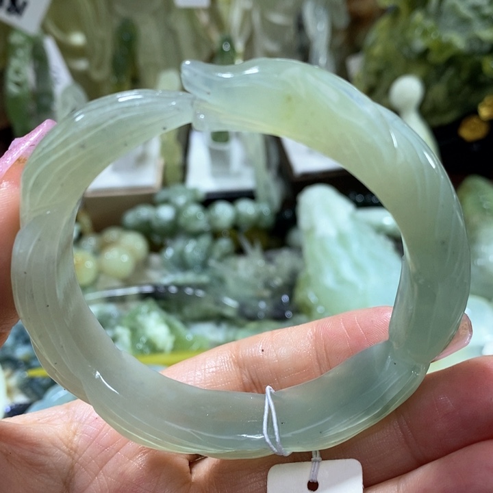岫玉岫玉56口径未镶嵌
