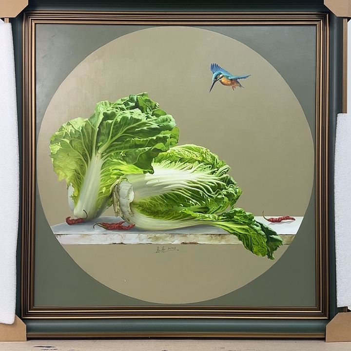 吉***画泥塑我也想要一只小猫咪啊