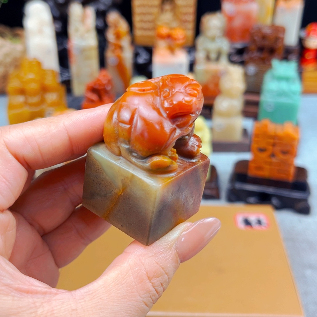 寿山石闪购商品瑕疵料3*3