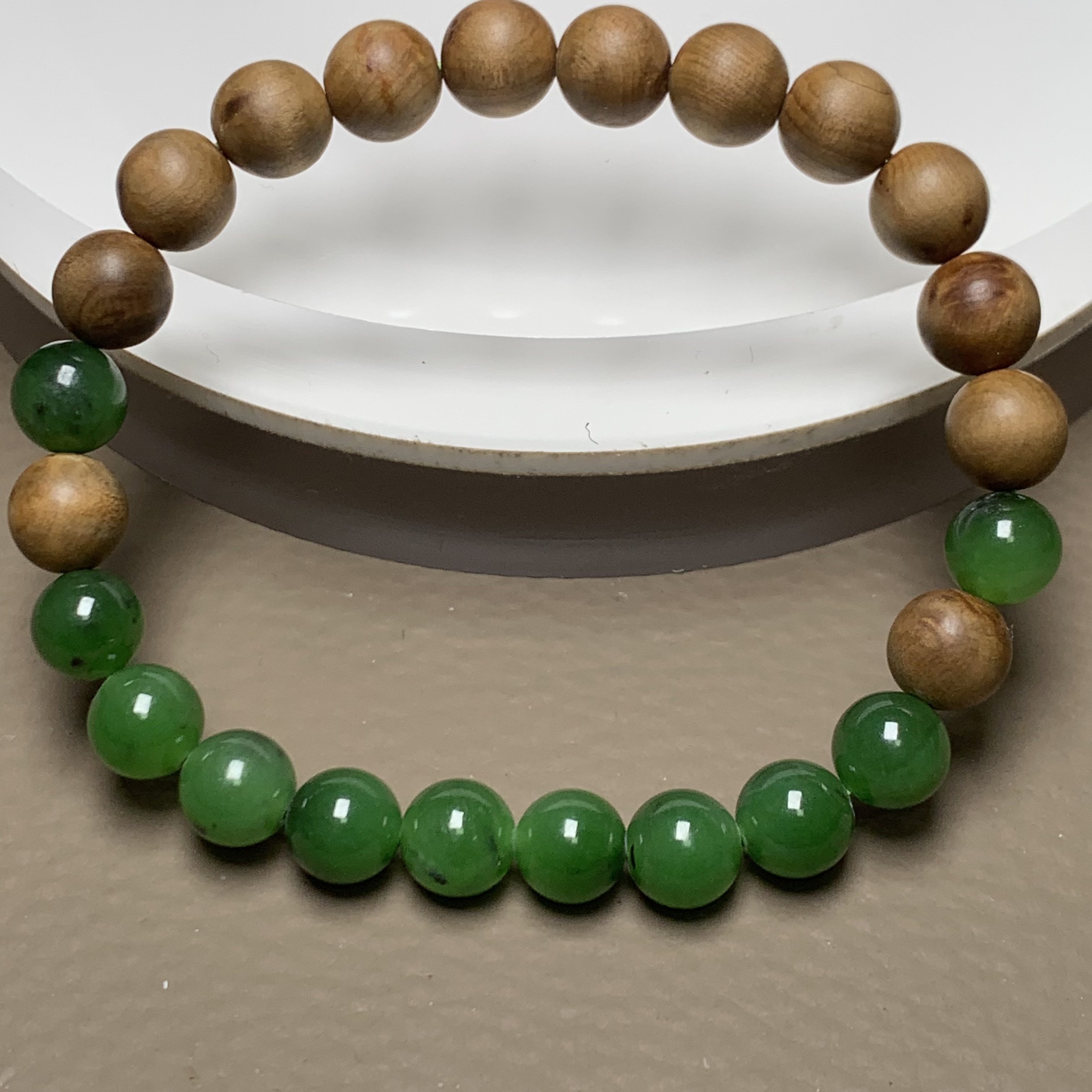 F572珠宝玉石精选和田玉手串