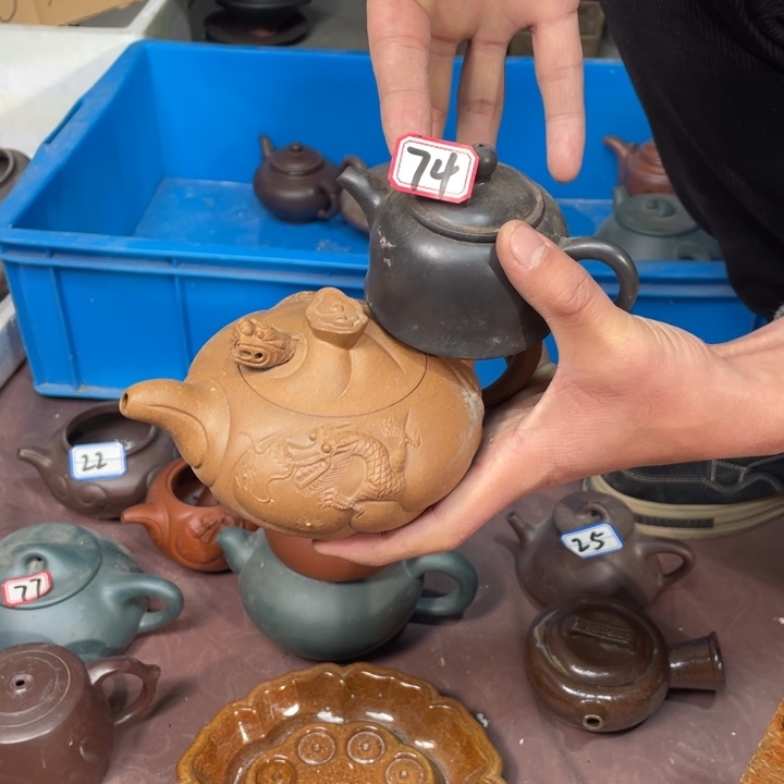 紫砂茶壶宜兴原矿紫砂壶