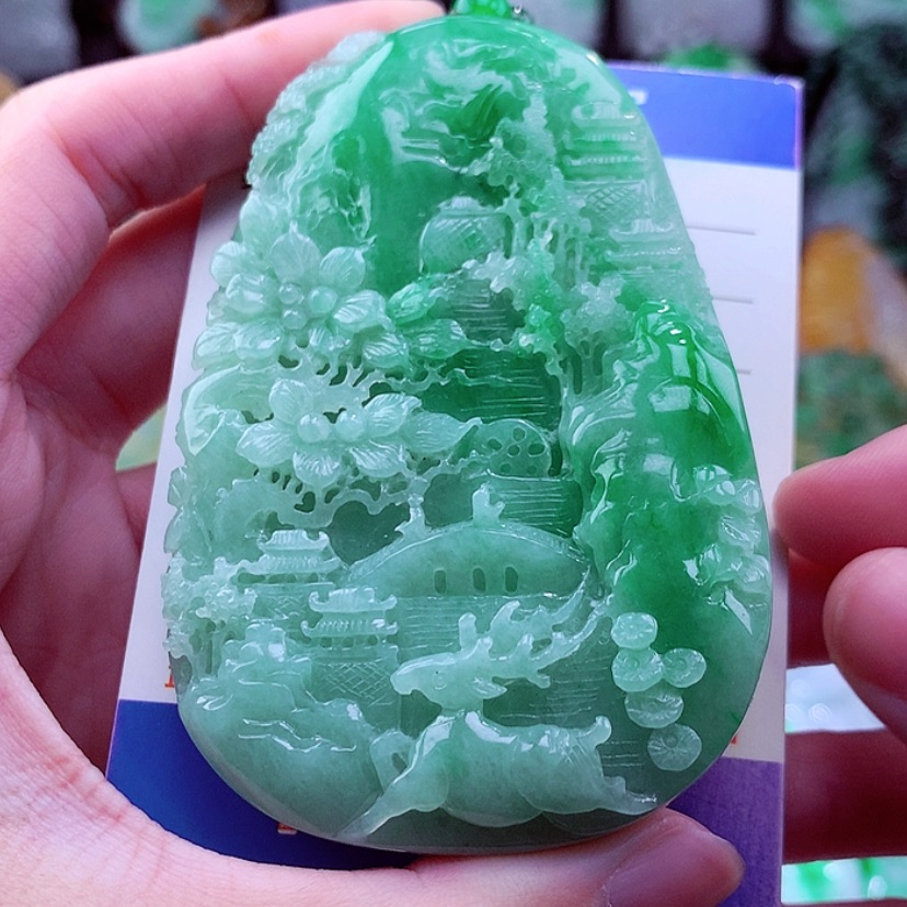 【闪购商品】翡翠颈饰未镶嵌天然