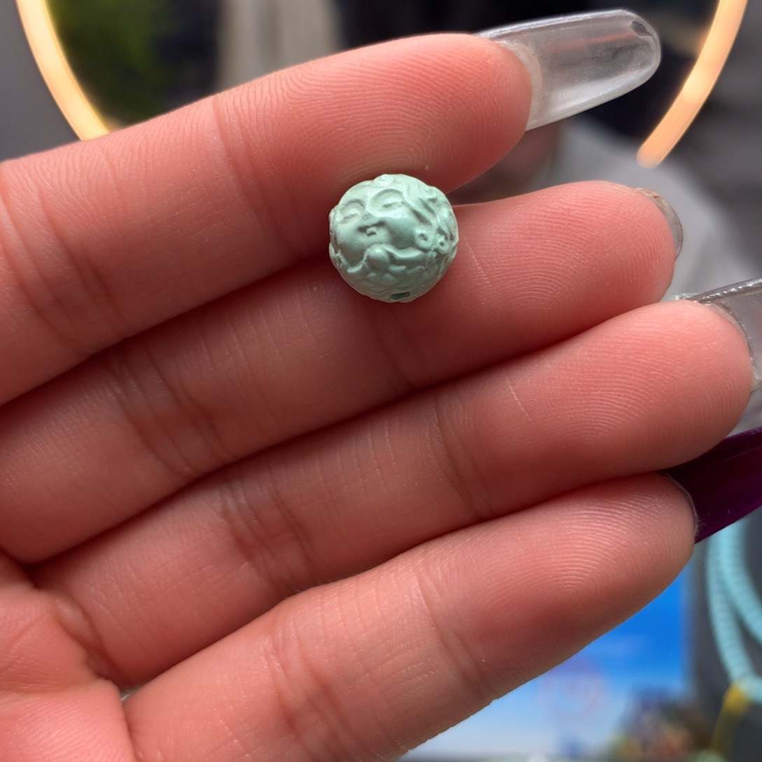 绿松石挂件未镶嵌