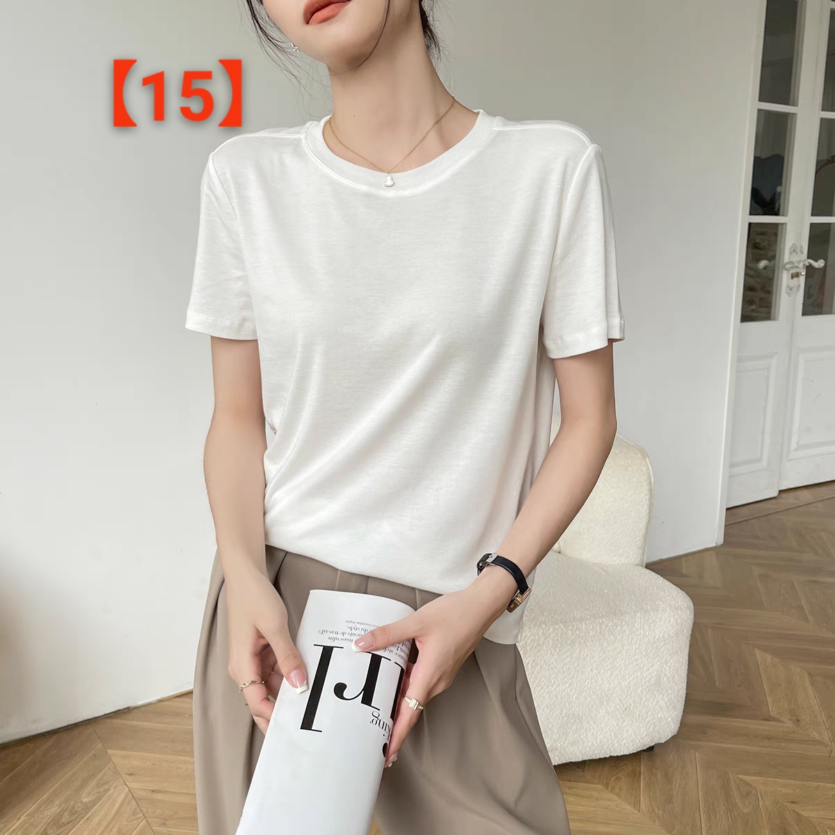 【仓库-15】T桖白色时尚百搭