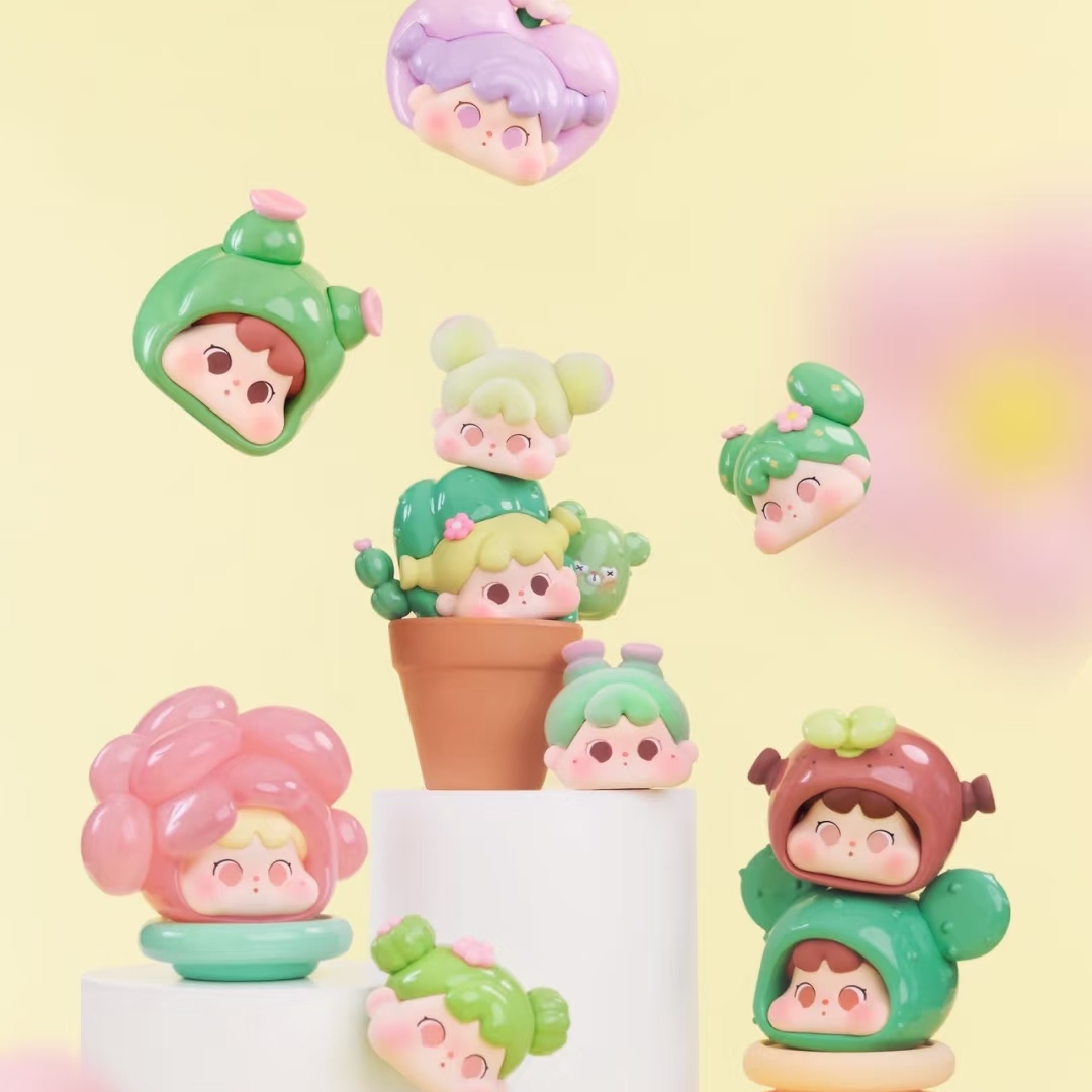 【拆盒】QOQO多肉的故事MINIFACE系列系列萌粒盲盒盲袋