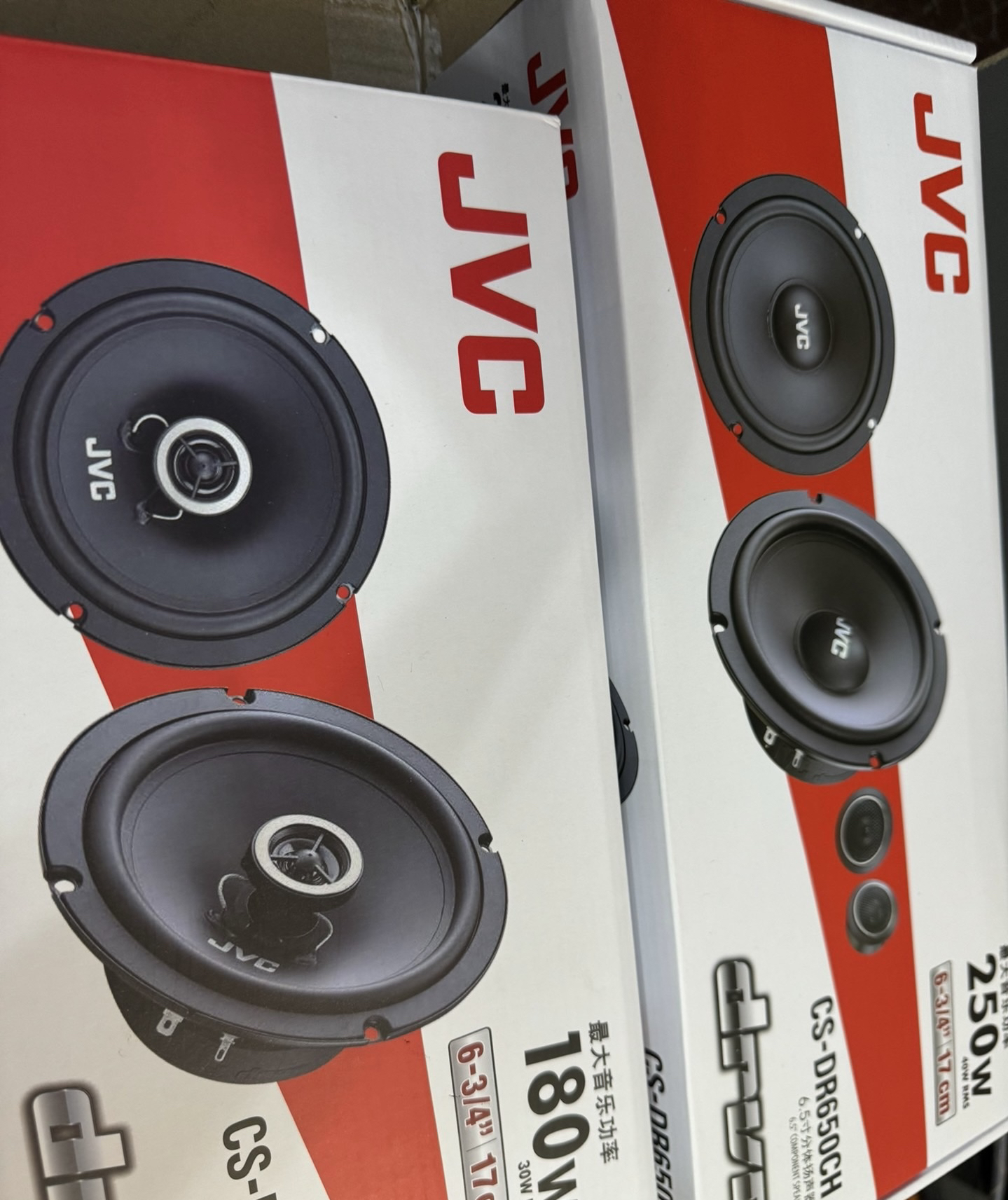 JVC前后门6喇叭套装同轴