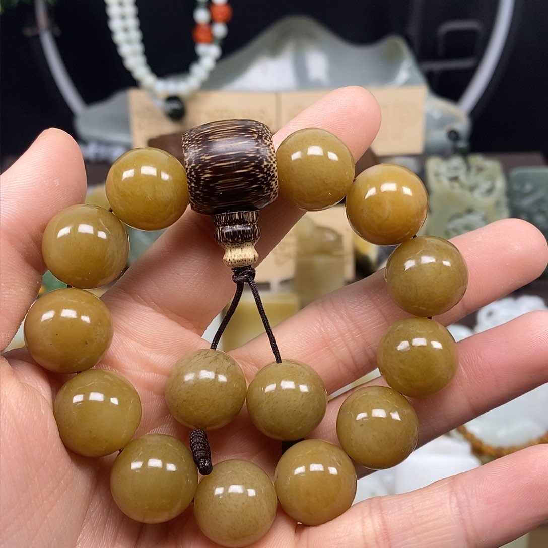 和田玉手链未镶嵌