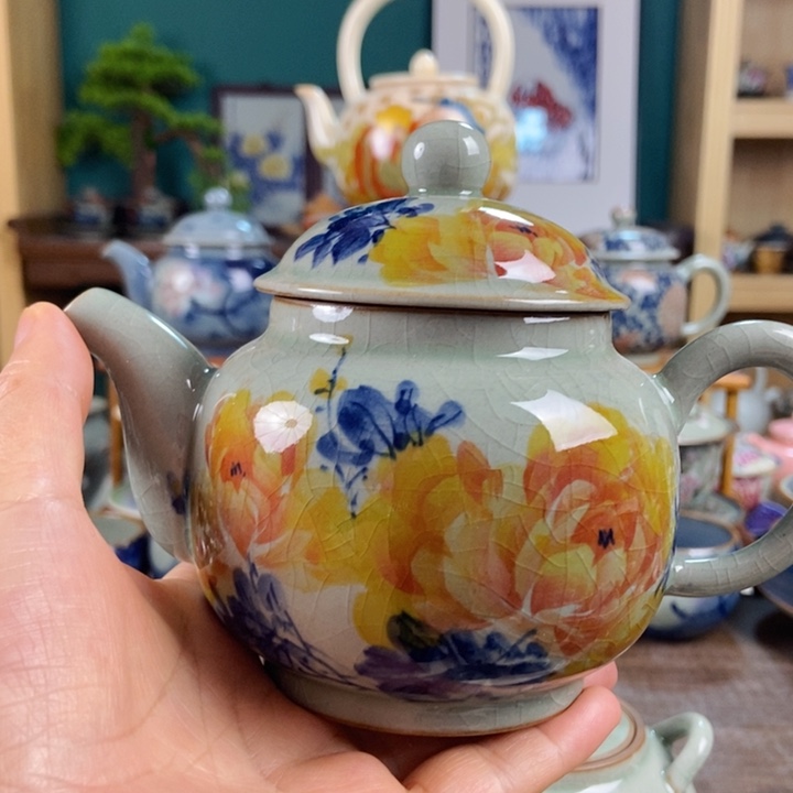 瓷片手工制作工艺精湛等特点