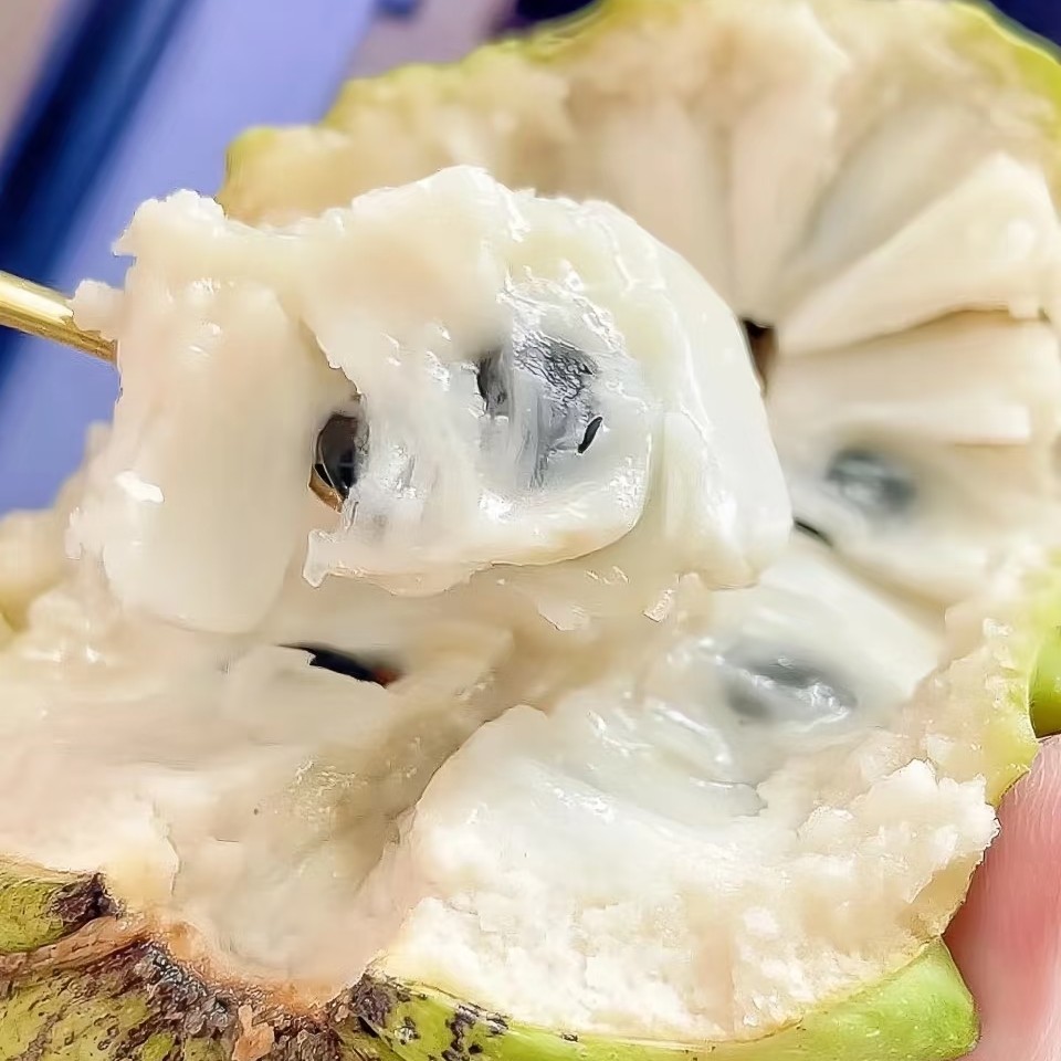 凤梨释迦果 一枚整果 生需要困一下