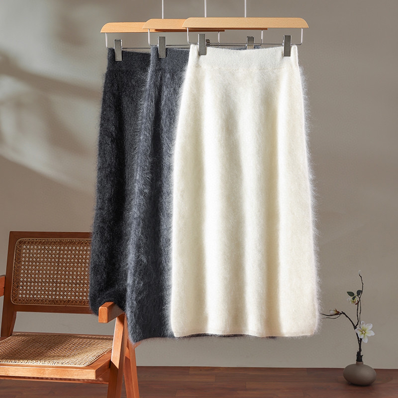 DS109 加厚拉绒半身裙