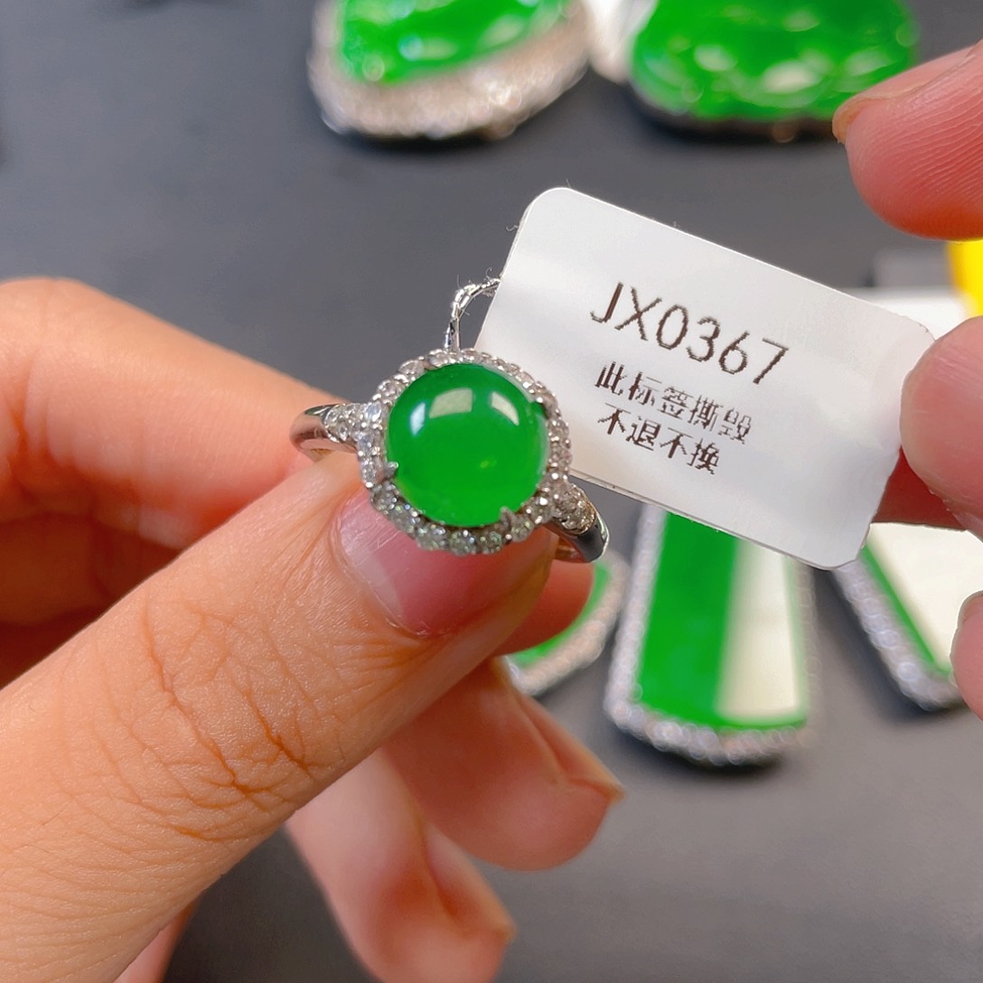 【闪购商品】颈饰银S925镶嵌翡翠心***来翡翠