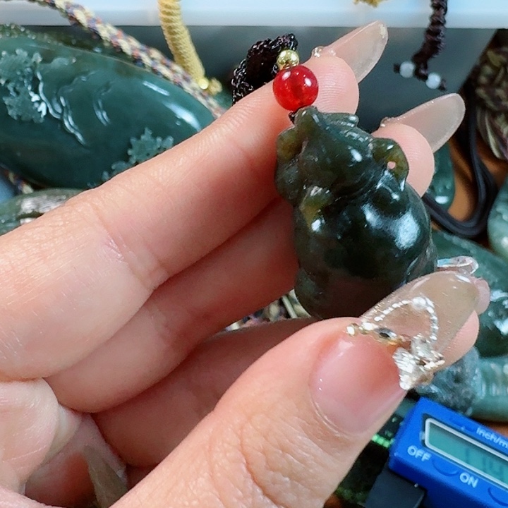 和田玉把件未镶嵌