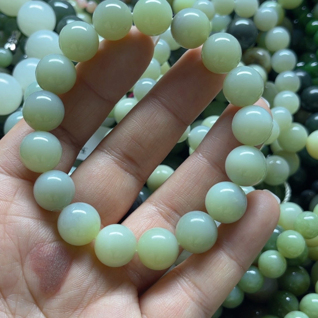 和田玉手链未镶嵌