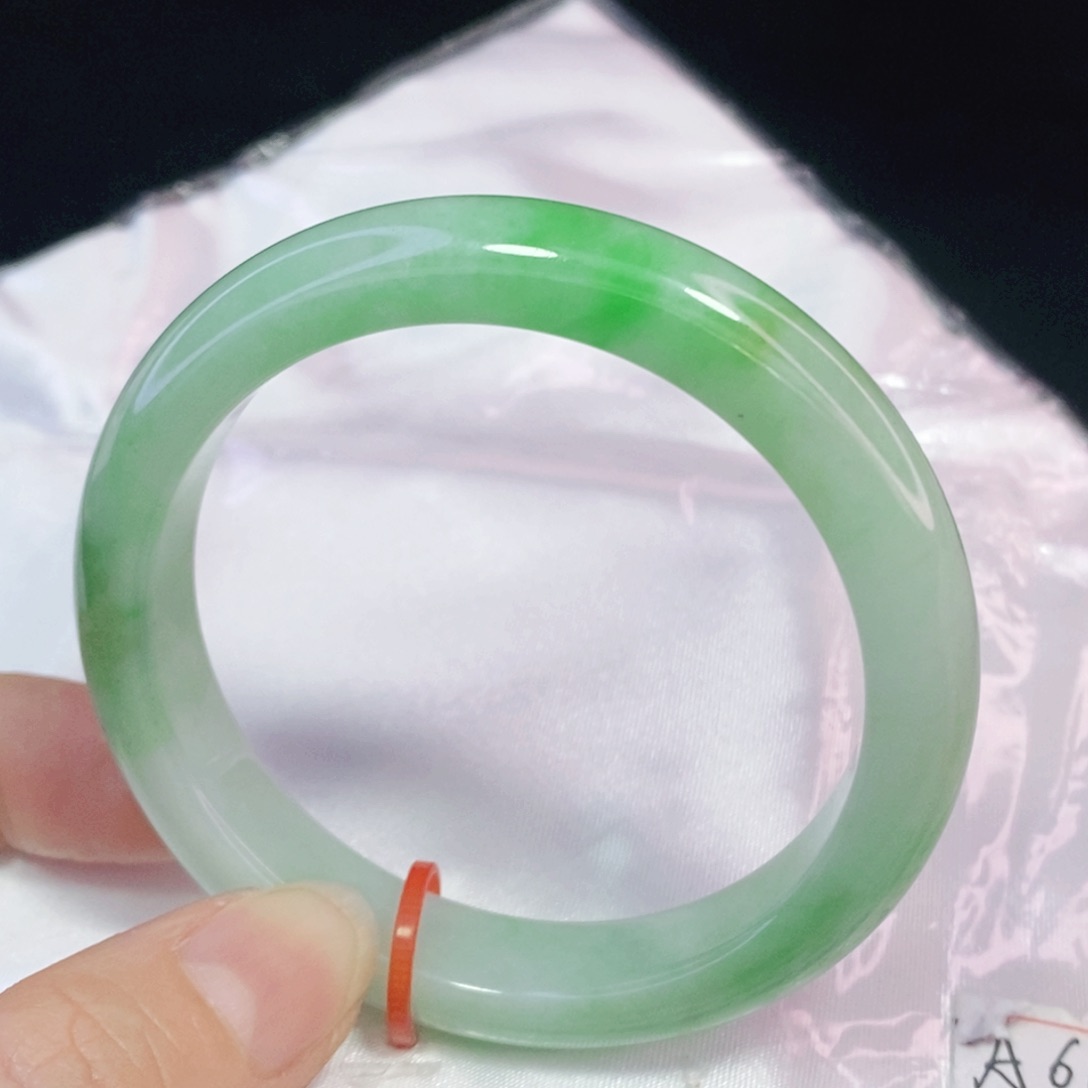 未镶嵌手镯翡翠52.5正圈