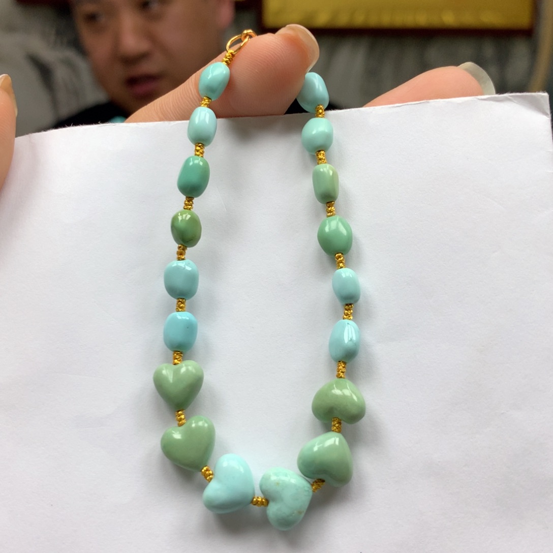 绿松石单圈未镶嵌