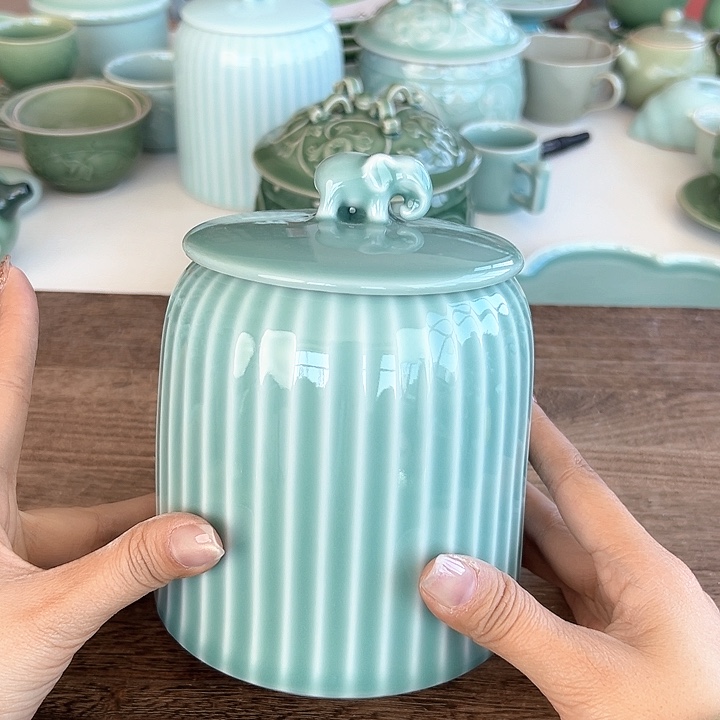 小米茶器龙泉青瓷