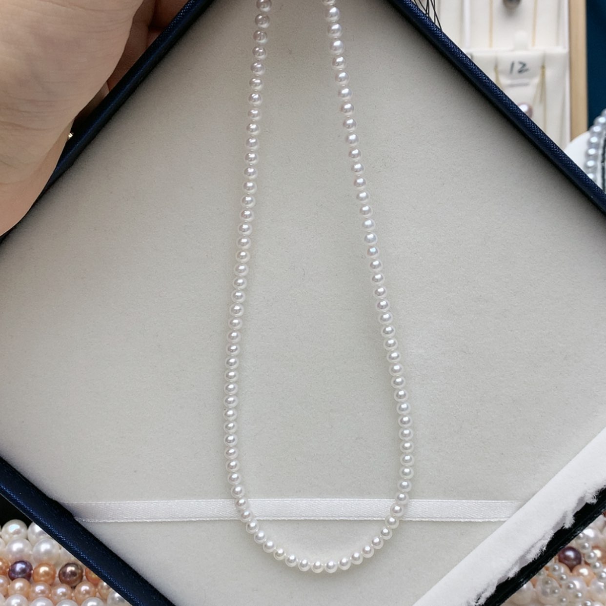 【闪购商品】淡水珍珠颈饰银S925镶嵌