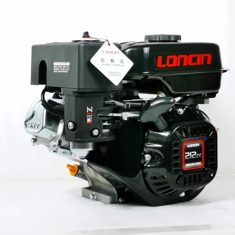 隆鑫170f单缸汽油发动机212cc7.5马力磨光机微耕机船挂机用平键