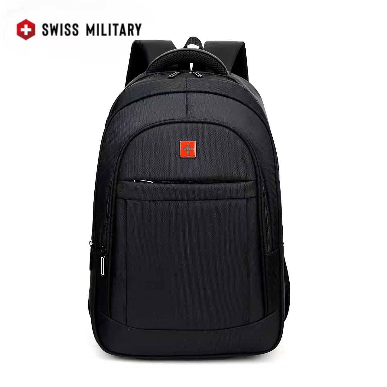 SWISS MILITARY户外运动休闲旅行双肩包JGSJB055黑