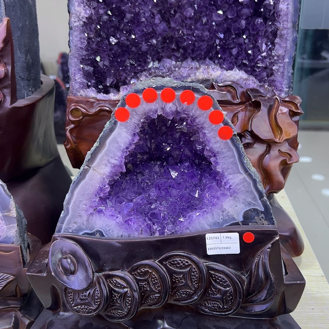未镶嵌大型摆件（非配饰）紫晶