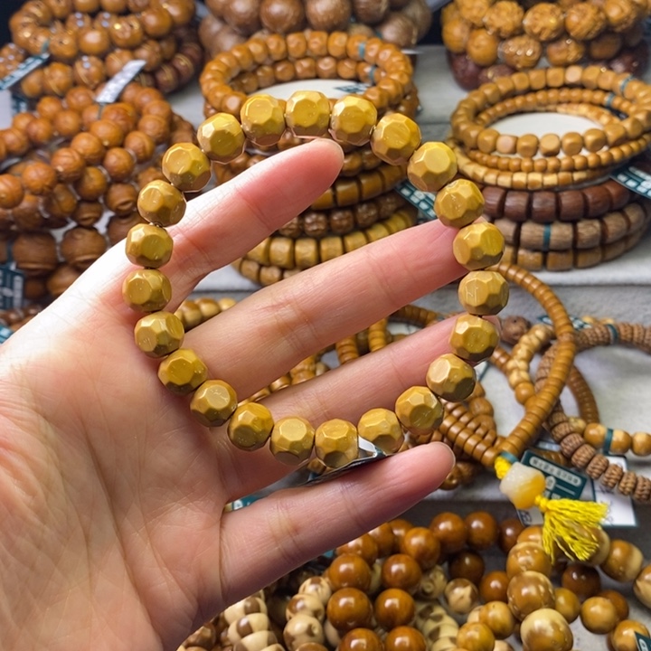 紫金鼠手串特价毕业实心六方卡9