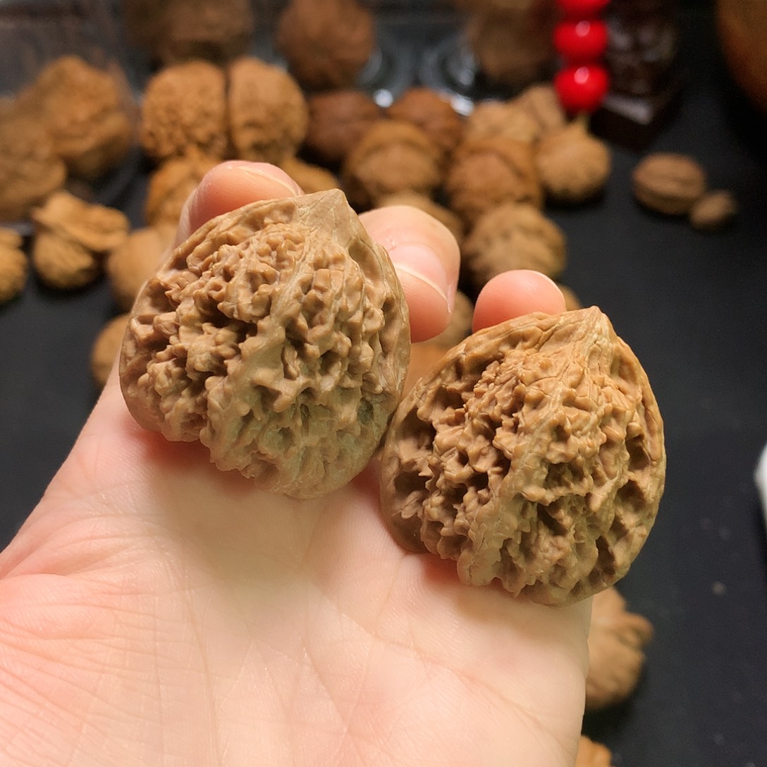 把件文玩核桃原桩满天星手捻