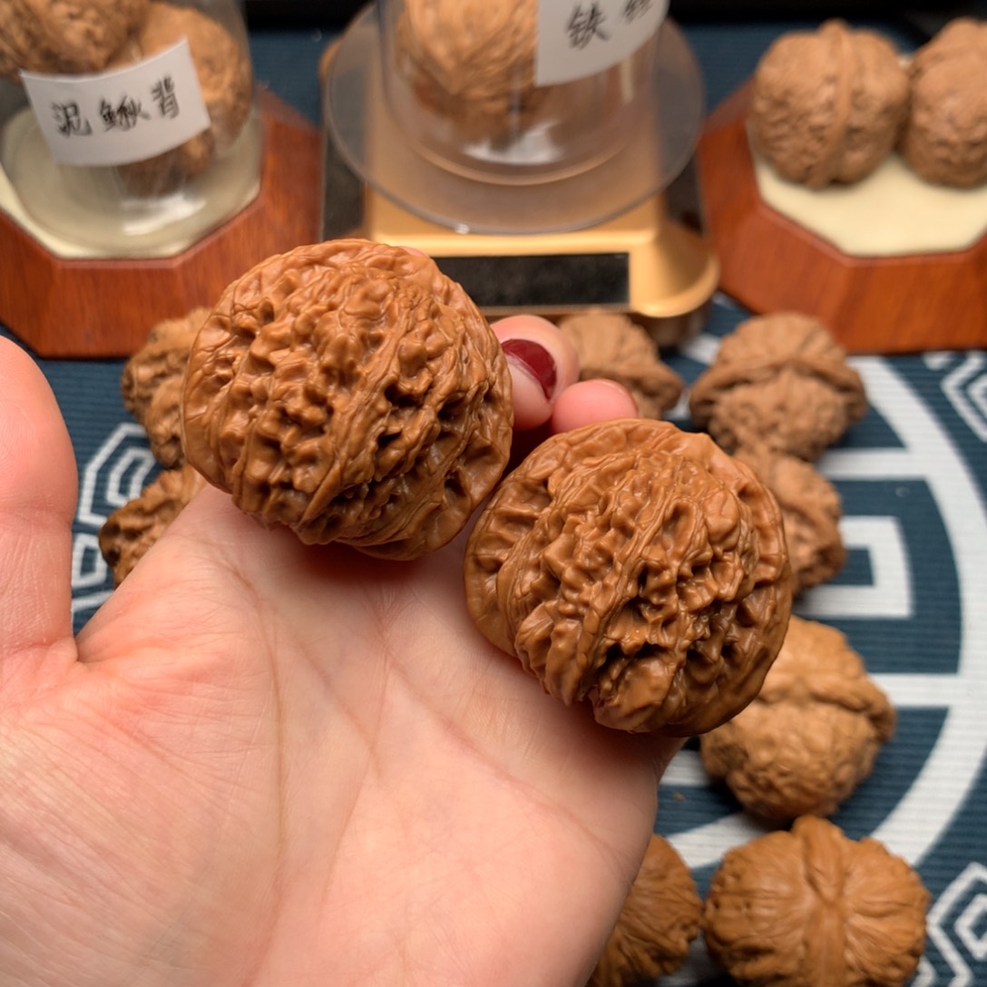 文玩核桃把件四座楼
