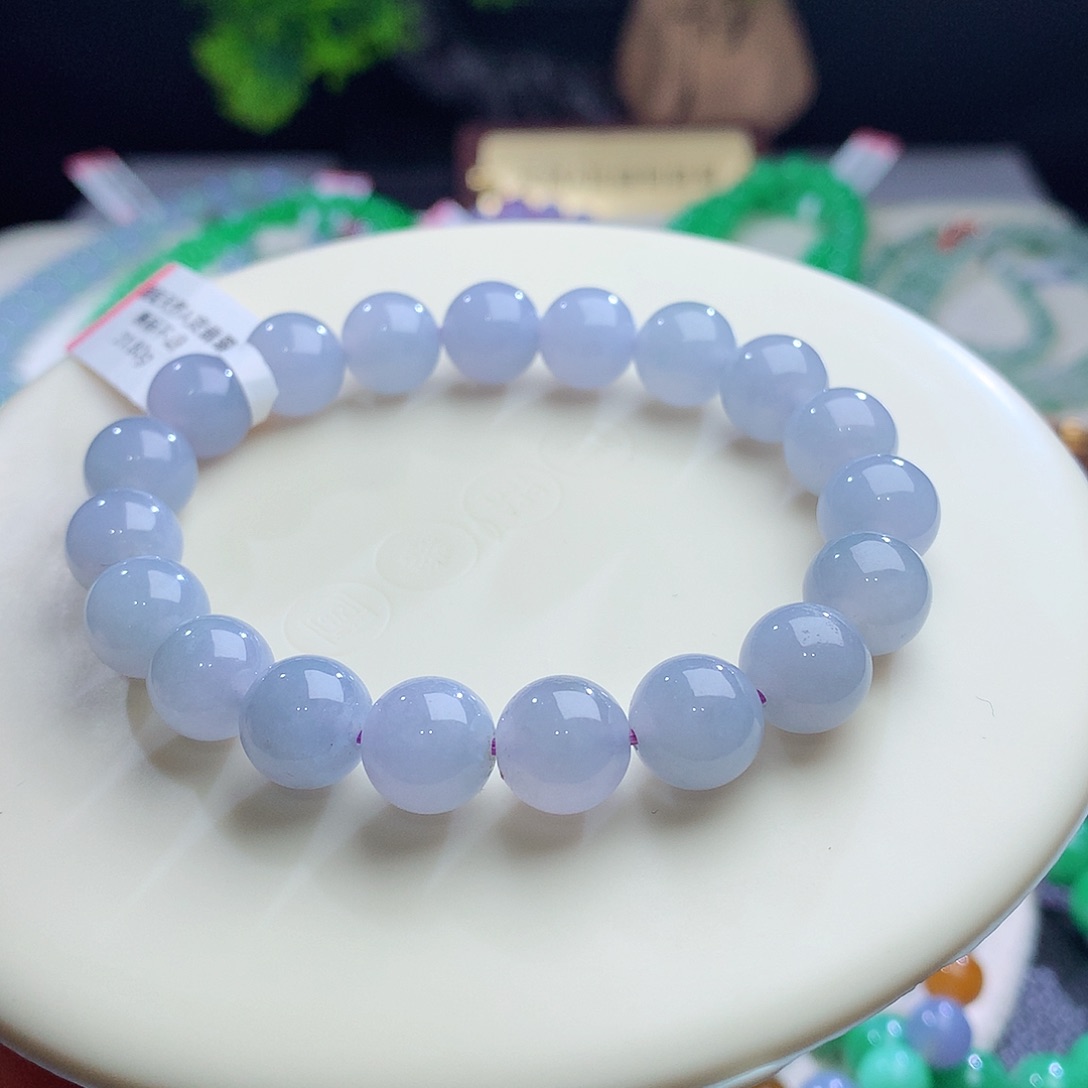 未镶嵌手串翡翠卡10mm