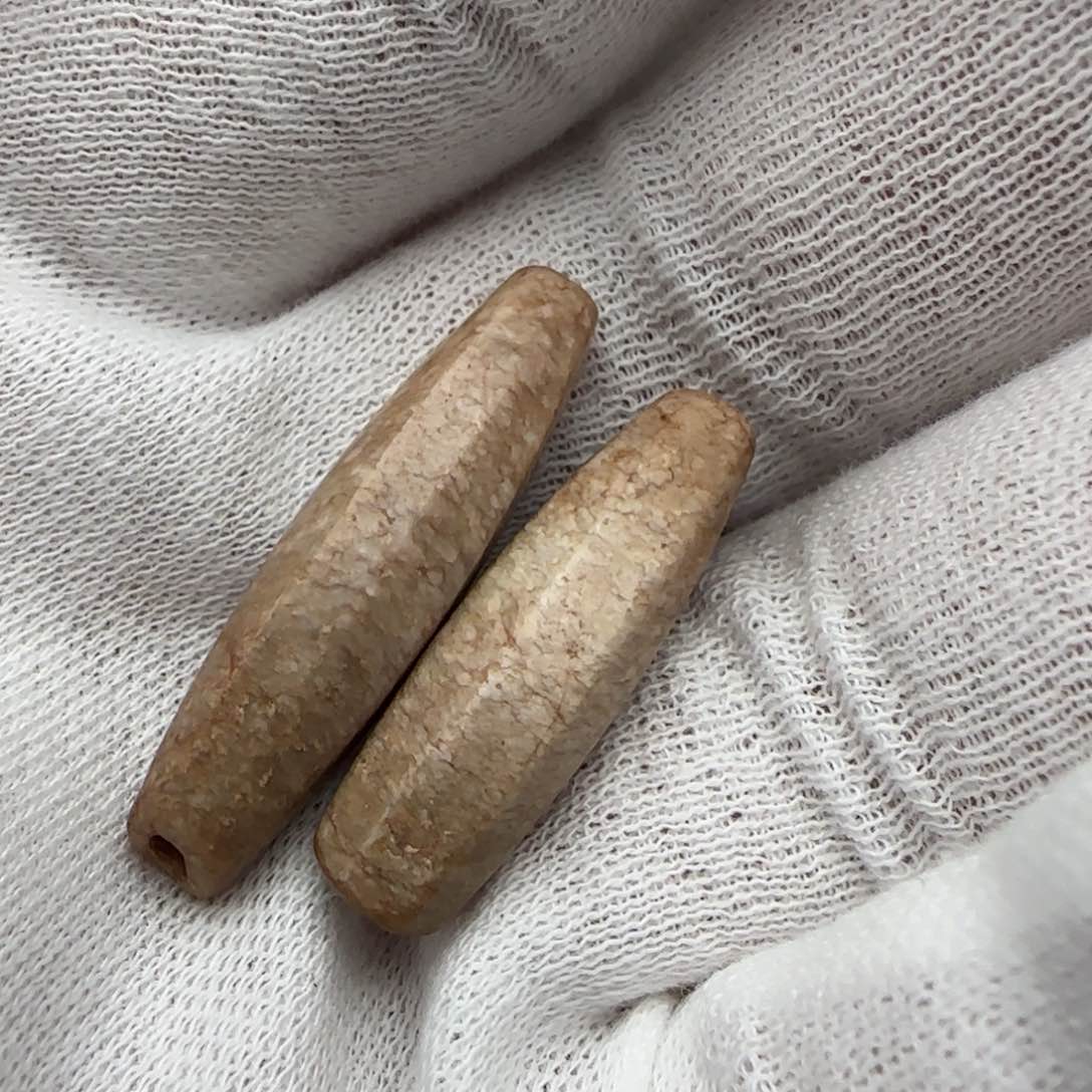 和田玉（糖玉）颈饰未镶嵌